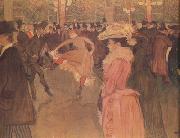 Henri  Toulouse-Lautrec Dance at the Moulin Rouge (nn03) china oil painting reproduction